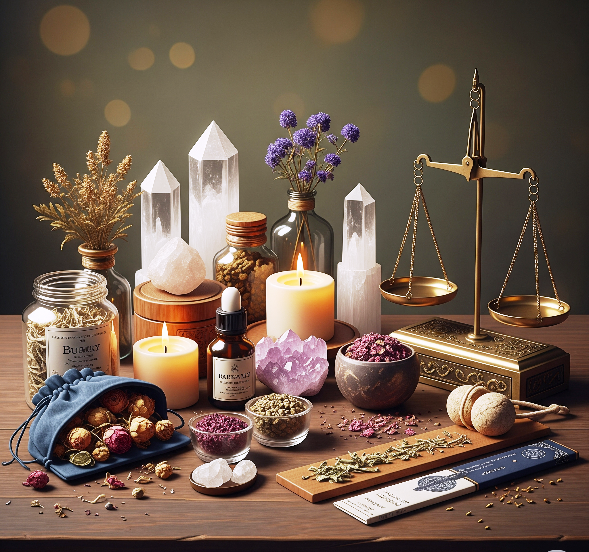 Produtos holísticos e exotéricos