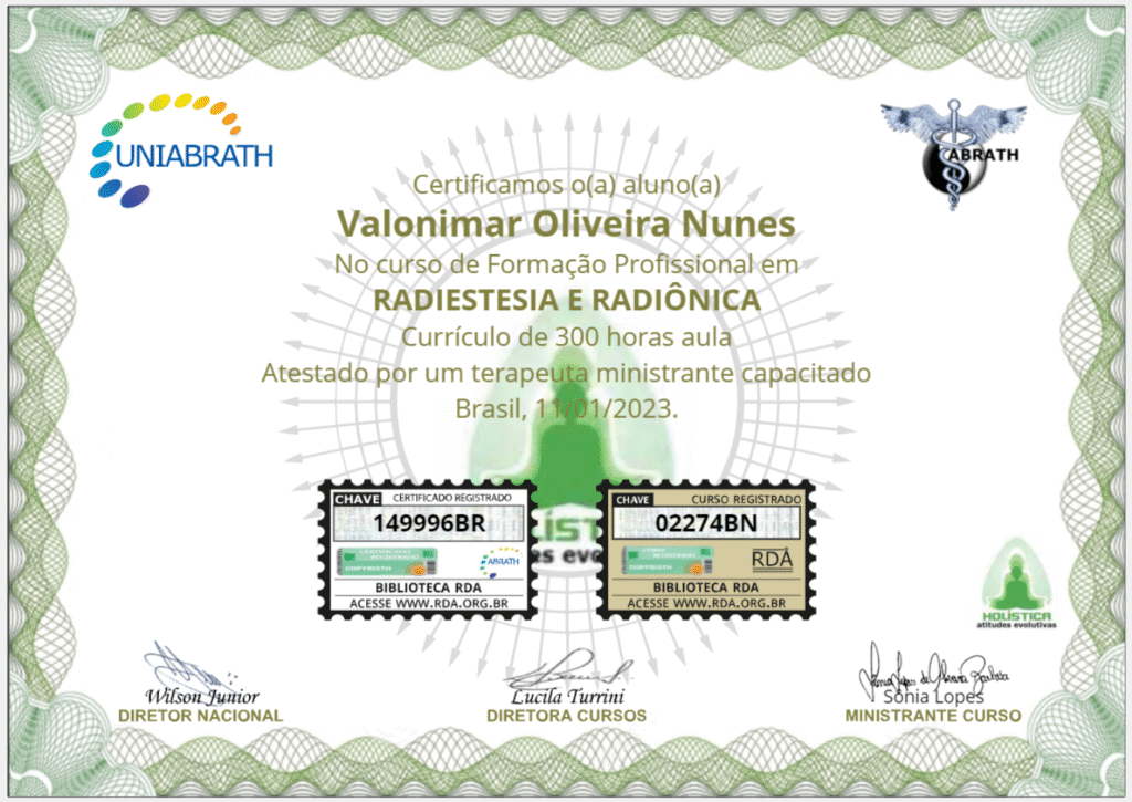Terapias Radiestesia e Radiônica