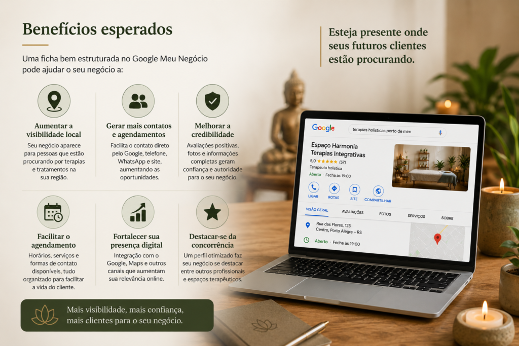Benefícios do Google Meu Negócio