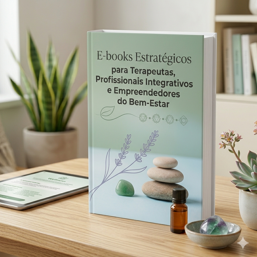 Criação de ebooks para terapias holísticas e integrativas