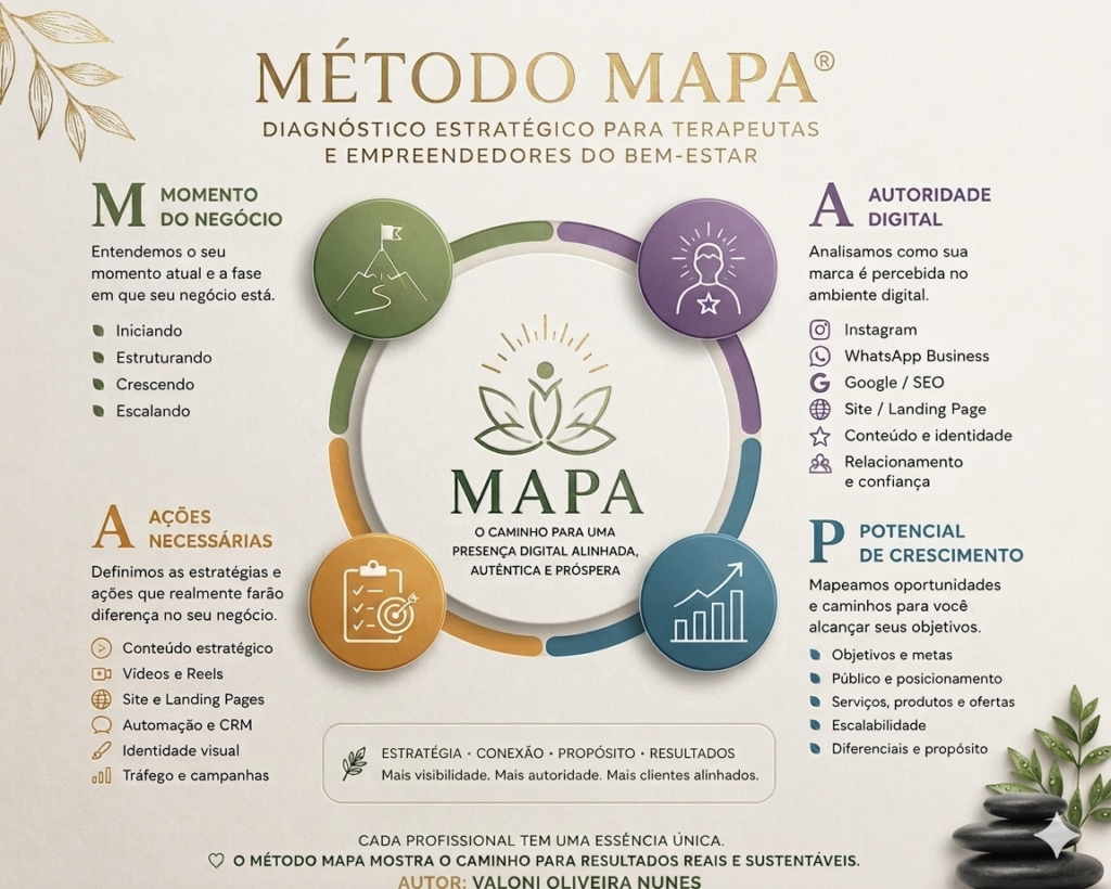 Método MAPA para empreendedores holísticos e integrais